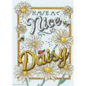 Bothy Threads, kit Nice Daisy (BOXAS1)
