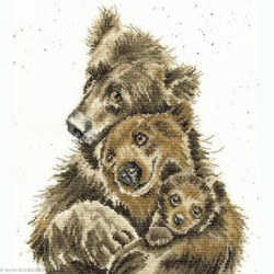 Bothy Threads, kit Bear Hugs (BOXHD95)
