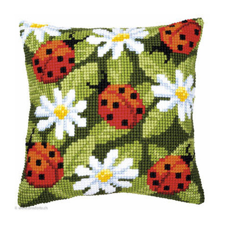 Vervaco, kit coussin Coccinelles (PN0008482)