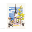 RTO, kit Paint by Threads - Eglise (RTODT-M009)