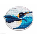RTO, kit sur bois perforé déco - magnet oiseau (RTOEHW051)