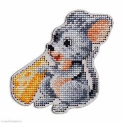 RTO, kit sur bois perforé déco - magnet souris (RTOEHW049)