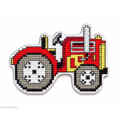 RTO, kit sur bois perforé déco - magnet tracteur (RTOEHW043)