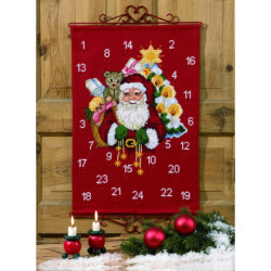 Permin, Calendrier de l'Avent Père Noël (PE34-7252)