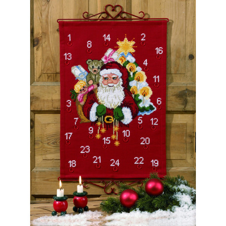 Permin, Calendrier de l'Avent Père Noël (PE34-7252)