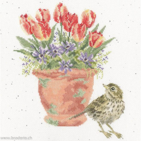 Bothy Threads, kit The Meadow Pipit (BOXHD156)