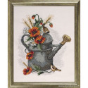 Permin, kit facile Arrosoir et coquelicots (PE12-4514)
