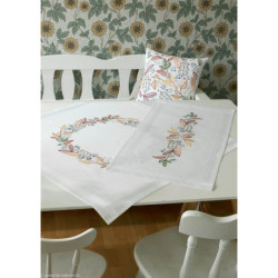 Permin, kit imprimé chemin de table Automne (PE63-1730)