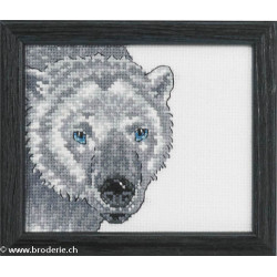 Permin, kit tête d'ours polaire (PE14-4133)