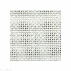 Zweigart, Coupon Country Aïda pour Plaid 2.8 points/cm blanc cassé (3970COUP)