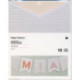 Rico, lot de 10 pennants - carton à broder (RIC08792.78.87)