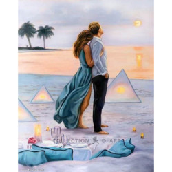 Collection d'Art, kit diamant By the mildest sea (CADE7158)