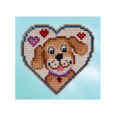 Mill Hill, kit Puppy Love (MH18-2315)