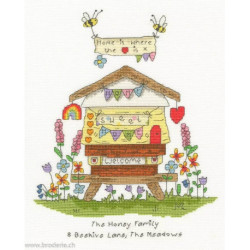 Bothy Threads, kit Bee Home (BOXETE12)