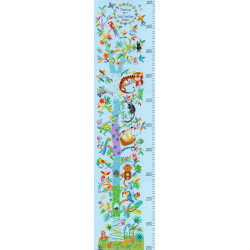 Bothy Threads, kit toise Tropical Height Chart (BOXEJ10)