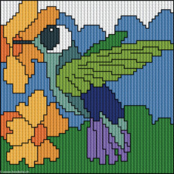 Permin, kit enfant - colibri (PE14-1827)