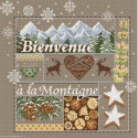 Madame la Fée, grille Bienvenue à la montagne (FEE071)