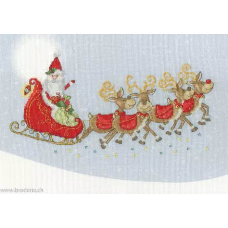 Bothy Threads, kit Sleigh Ride (BOXKTB9)
