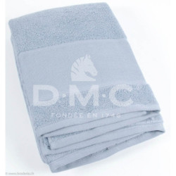 DMC, Linge éponge 70x140cm Bleu nuage (CL084C-137)