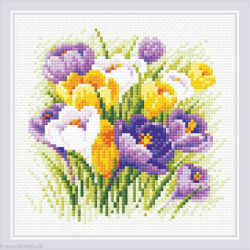Riolis, kit diamant Crocuses (RIAM0060)
