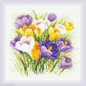 Riolis, kit diamant Crocuses (RIAM0060)