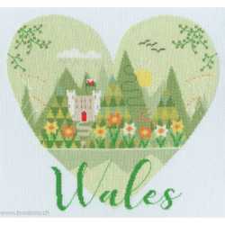 Bothy Threads, kit Heart Of Wales (BOXHY11)