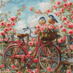 Luca-S, kit Bicycle with Roses (LUCASBU5061)