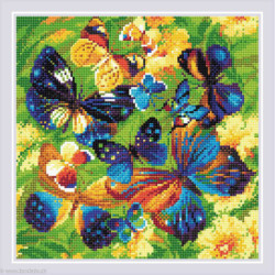 Riolis, kit diamant Bright Butterflies (RIAM0038)