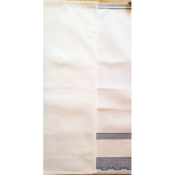 Dohler, linge de cuisine damassÃ© blanc (DOHW)