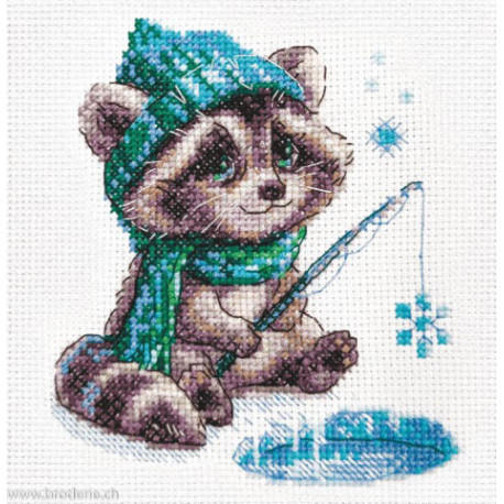 Riolis, kit Curious Raccoon (RIA1017)