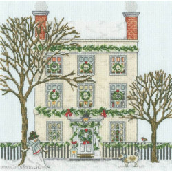 Bothy Threads, kit Christmas Townhouse (BOXSS31)