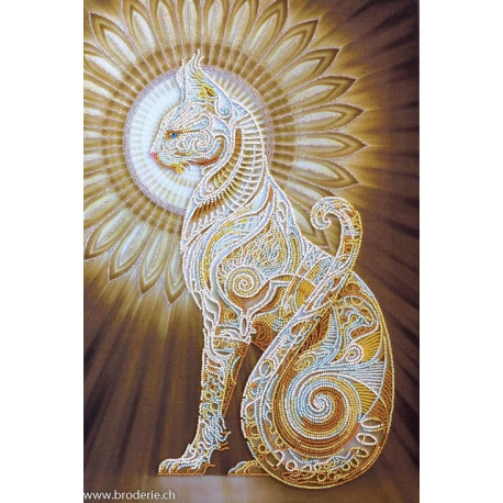 Abris Art, kit perles Egyptian cat (AAB-519)