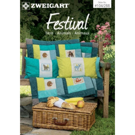 Zweigart, catalogue de modèles Festival (104-288)