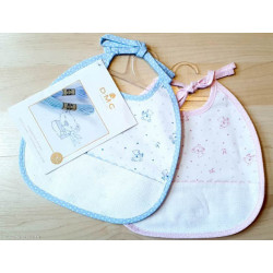 DMC, Bavoir trois mois Koalas rose (DMC-RS2662R)