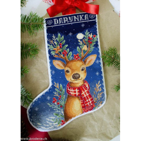 Abris Art, kit botte de Noël Santa"s Helper (AAHH-002)