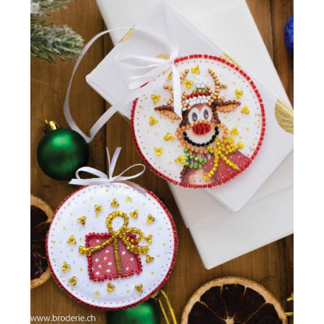 Abris Art, kit perles Christmas guest (AABT-004)