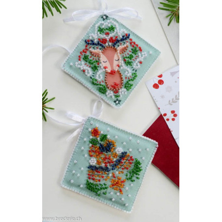 Abris Art, kit perles Christmas mood (AABT-029)