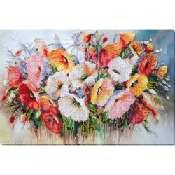 Abris Art, kit perles Delicate flowers (AAB-805)