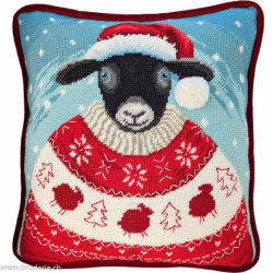 Bothy Threads, kit canevas peint A Cosy Christmas (BOTPY4)