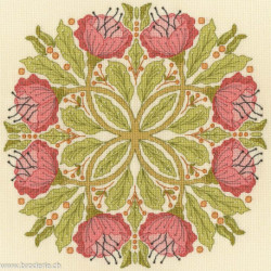 Bothy Threads, kit Celtic Poppies (BOXBUF1)