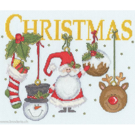 Bothy Threads, kit It Must Be Christmas (BOXKTB17)