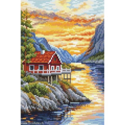 Collection d'Art, kit diamant Fisherman's house (CADE7187)