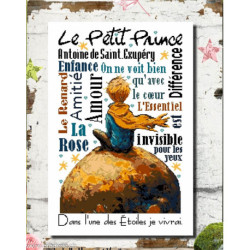 Isabelle Vautier, grille Le Petite Prince (BDN84)