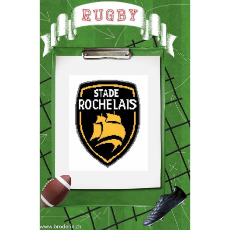 Isabelle Vautier, grille Rugby La Rochelle (RV275)