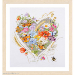 Lanarte, kit Coeur de fleurs (LA0212837)