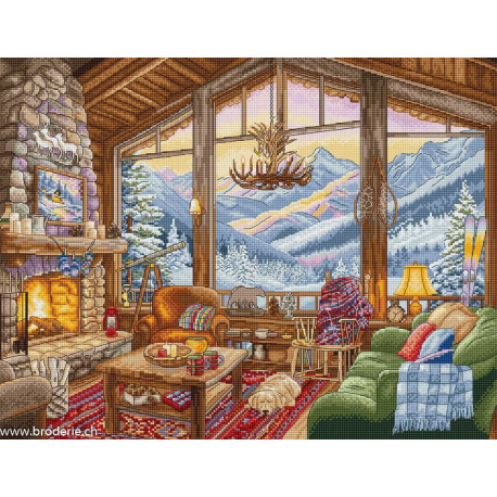 LetiStitch, kit Winter Lodge (SLETIL9922)