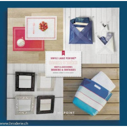 Milpoint, cahier d'idées pour vinyl perforé - broderie et fantaisie (CMCAH07)