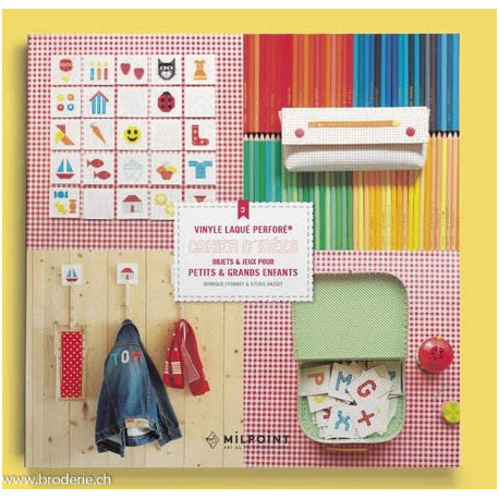 Milpoint, cahier d'idées pour vinyl perforé - objets pour enfants (CMCAH03)