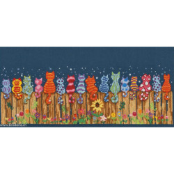 Vervaco, kit Chats sur la cloture (PN0220583)