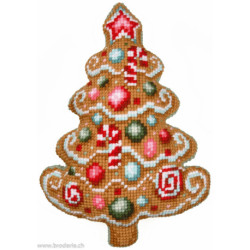 Vervaco, kit coussin Arbre de Noël (PN0215326)